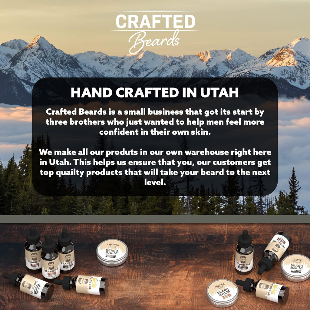 Beard Oil by  - Beard Oil Conditioner - Leave Your Beard Feeling Amazing - All Natural Ingredients - No Residue - Mustache Oil - 1Oz - Made in the USA (Cedar Leather)