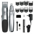 Groomsman Rechargeable Beard Trimmer Kit & Bonus Battery Nose Trimmer | Trim Beards & Mustaches with the Rechargeable Trimmer and Nose Hair with the Bonus Battery Wet/Dry Trimmer – Model 5622V