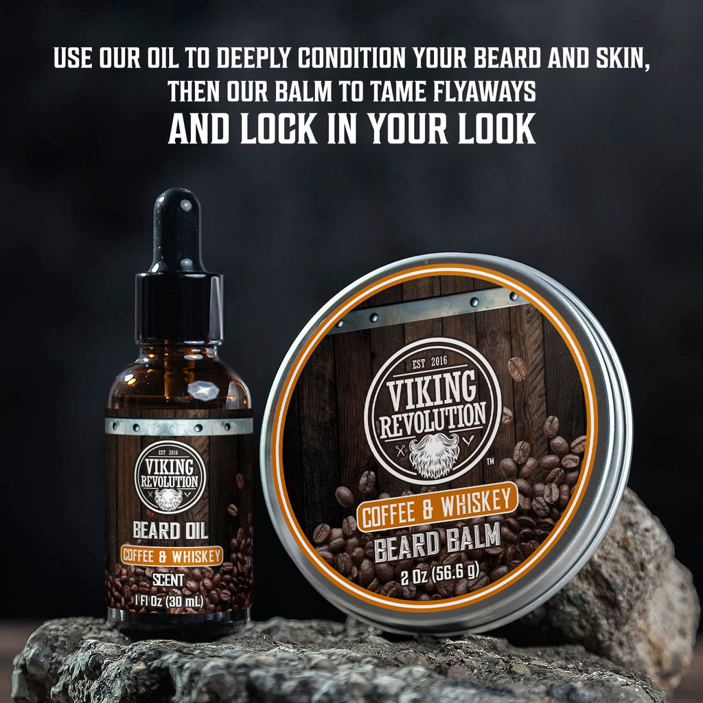Beard Conditioning Kit-Coffeewhiskey, 5 Products Included