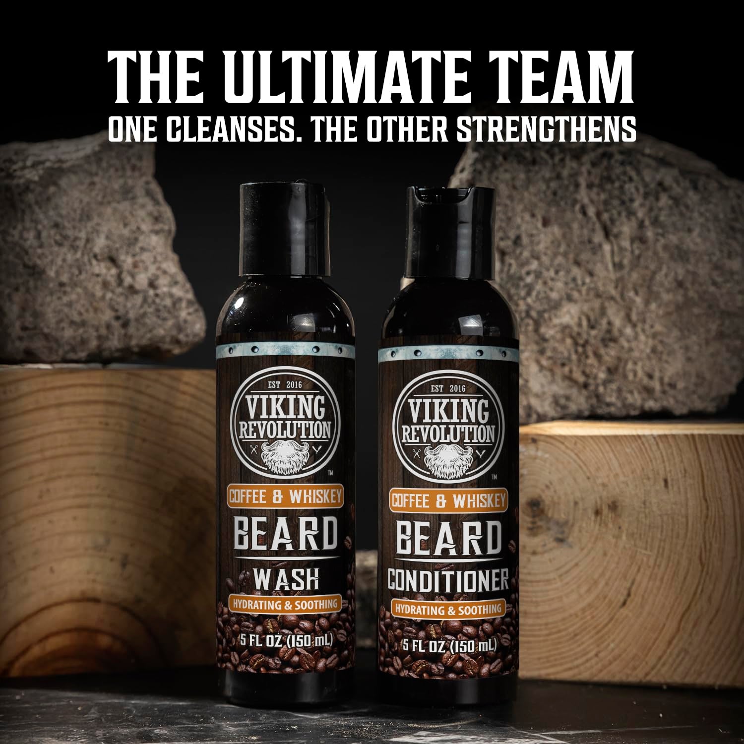 Beard Conditioning Kit-Coffeewhiskey, 5 Products Included