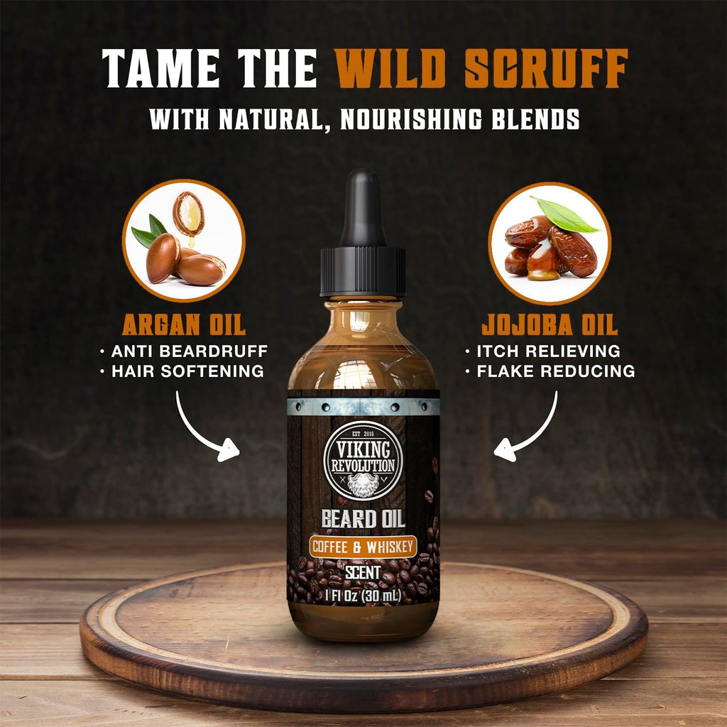 Beard Conditioning Kit-Coffeewhiskey, 5 Products Included